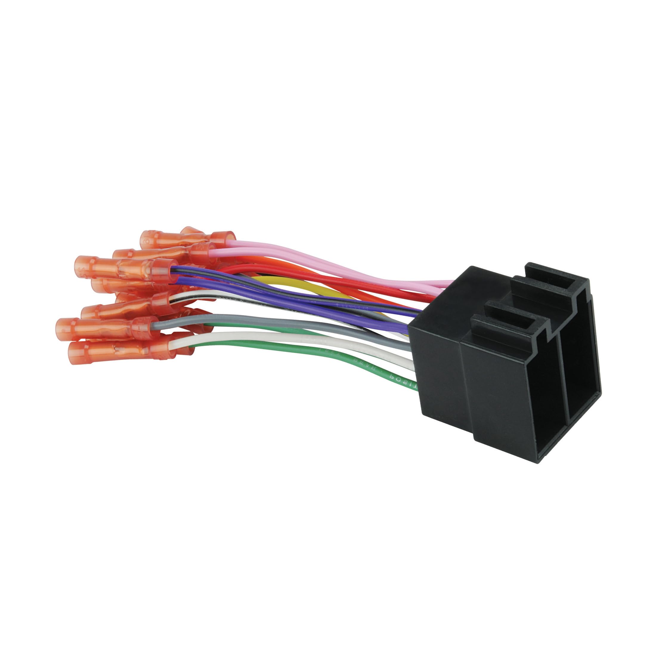 Scosche Radio Wiring Harness for 1986+ Volkswagen Power/Speaker with Butt Connectors - Easy Car Stereo Installation & Audio Upgrade for VW Jetta, Golf, Passat