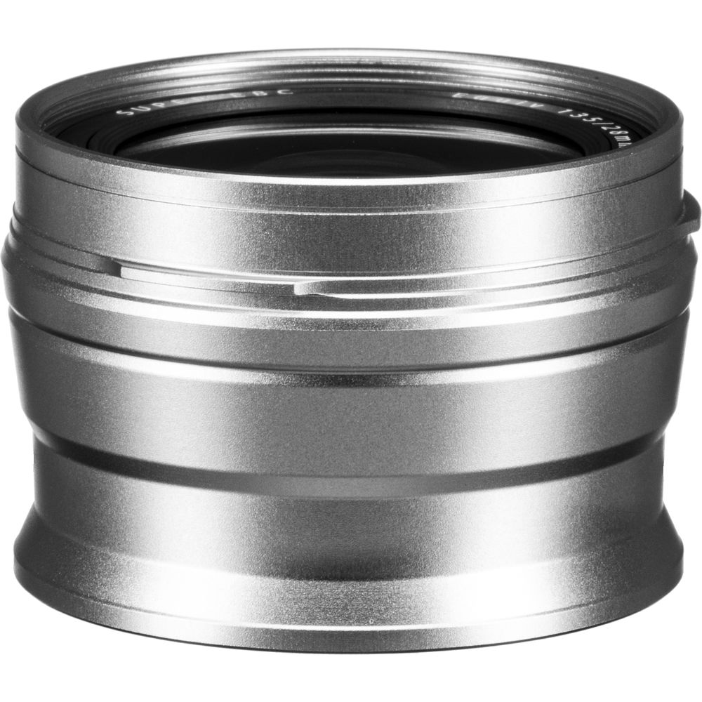 FUJIFILM X100VI Silver Digital Camera with Wide Conversion Lens - Perfect for Street Photography & Travel Vlogging
