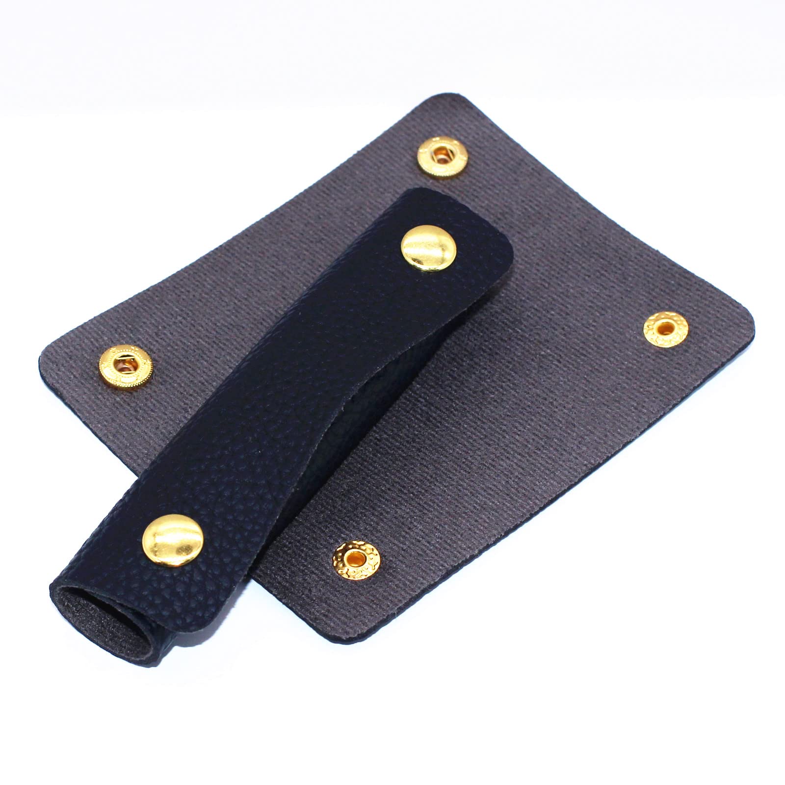 4-Pack PU Leather Purse Strap Handle Wrap Covers - Strap Protector for Handbags, Purses, Clutches & Crossbody Bags (4