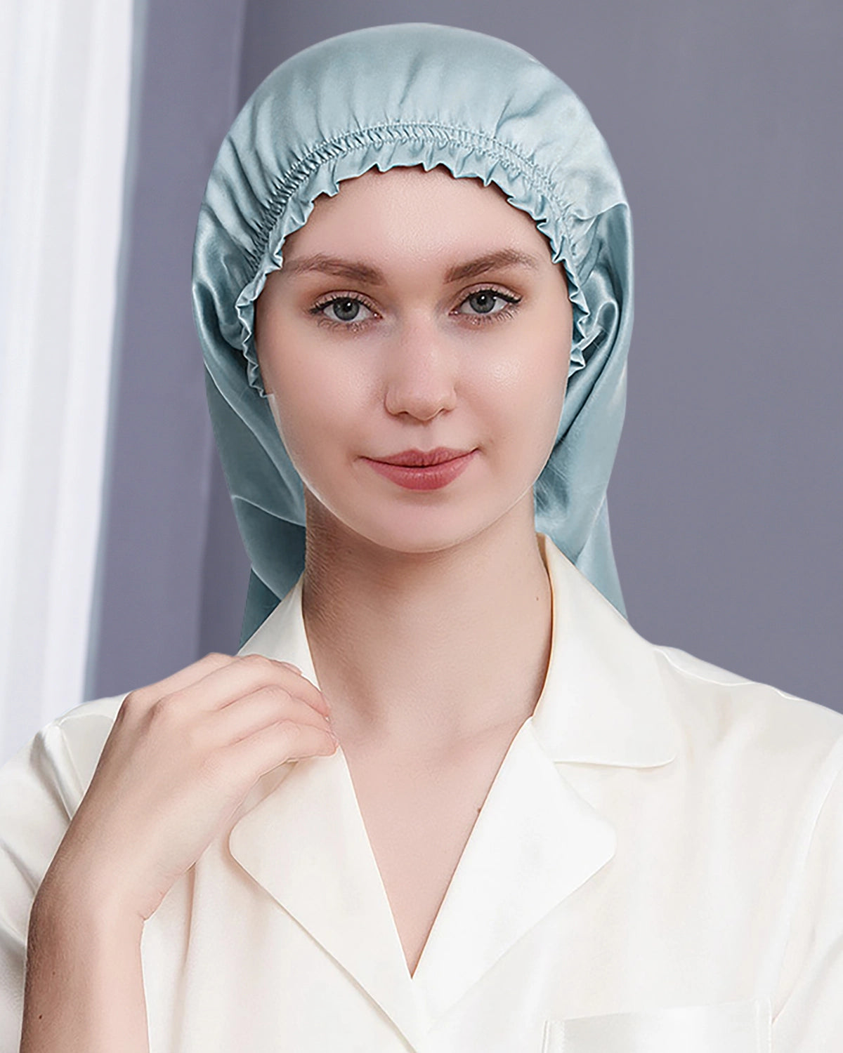 Luxury Mulberry Silk Bonnet for Hair Protection - Soft Sleep Cap for Curly, Natural & Afro Hair - Perfect for Nighttime & Travel Use