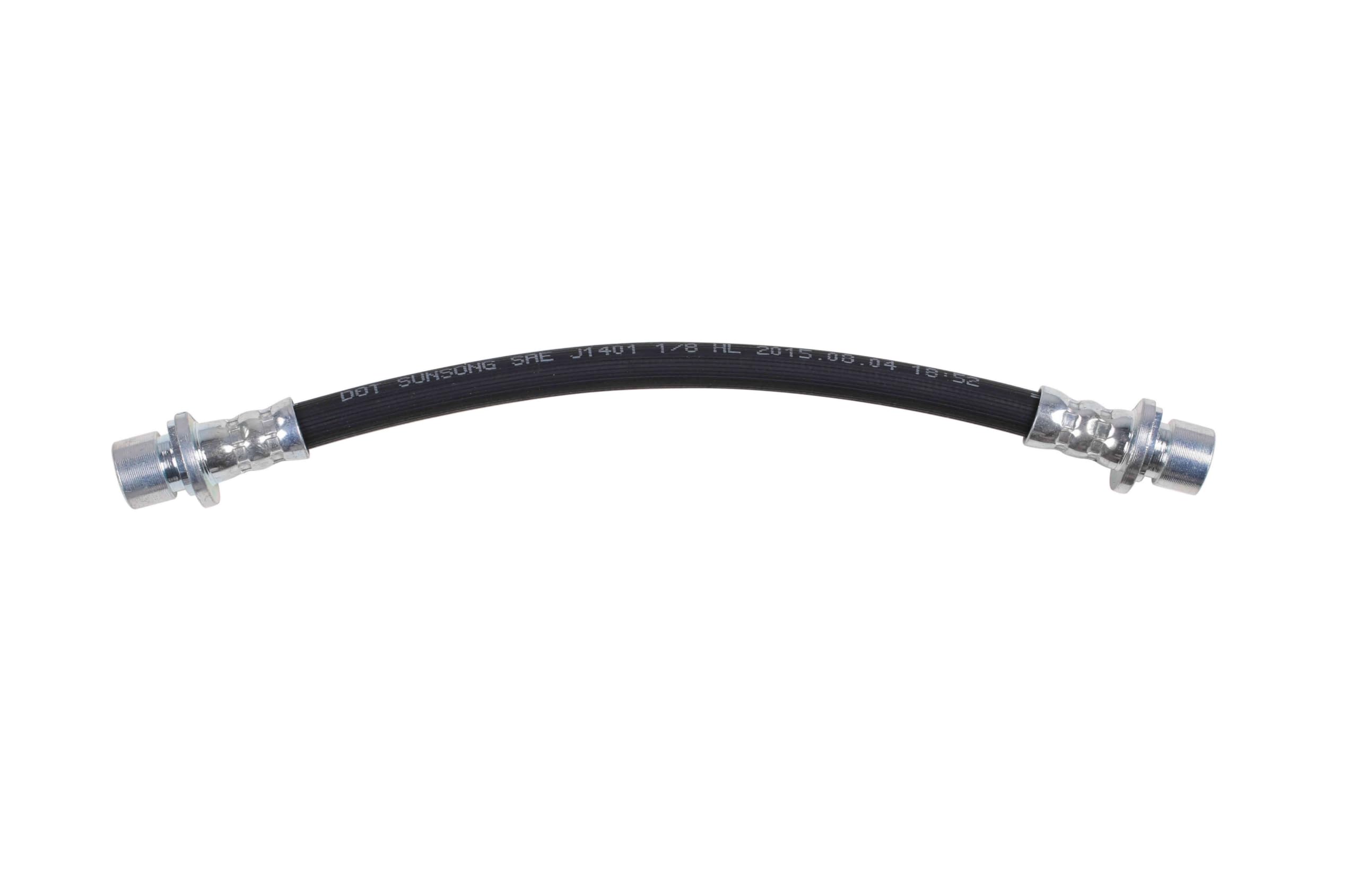 Sunsong 2203828 Brake Hydraulic Hose - High Performance Replacement Hose for Trucks & SUVs - Perfect for Off-Roading, Towing & Heavy-Duty Use