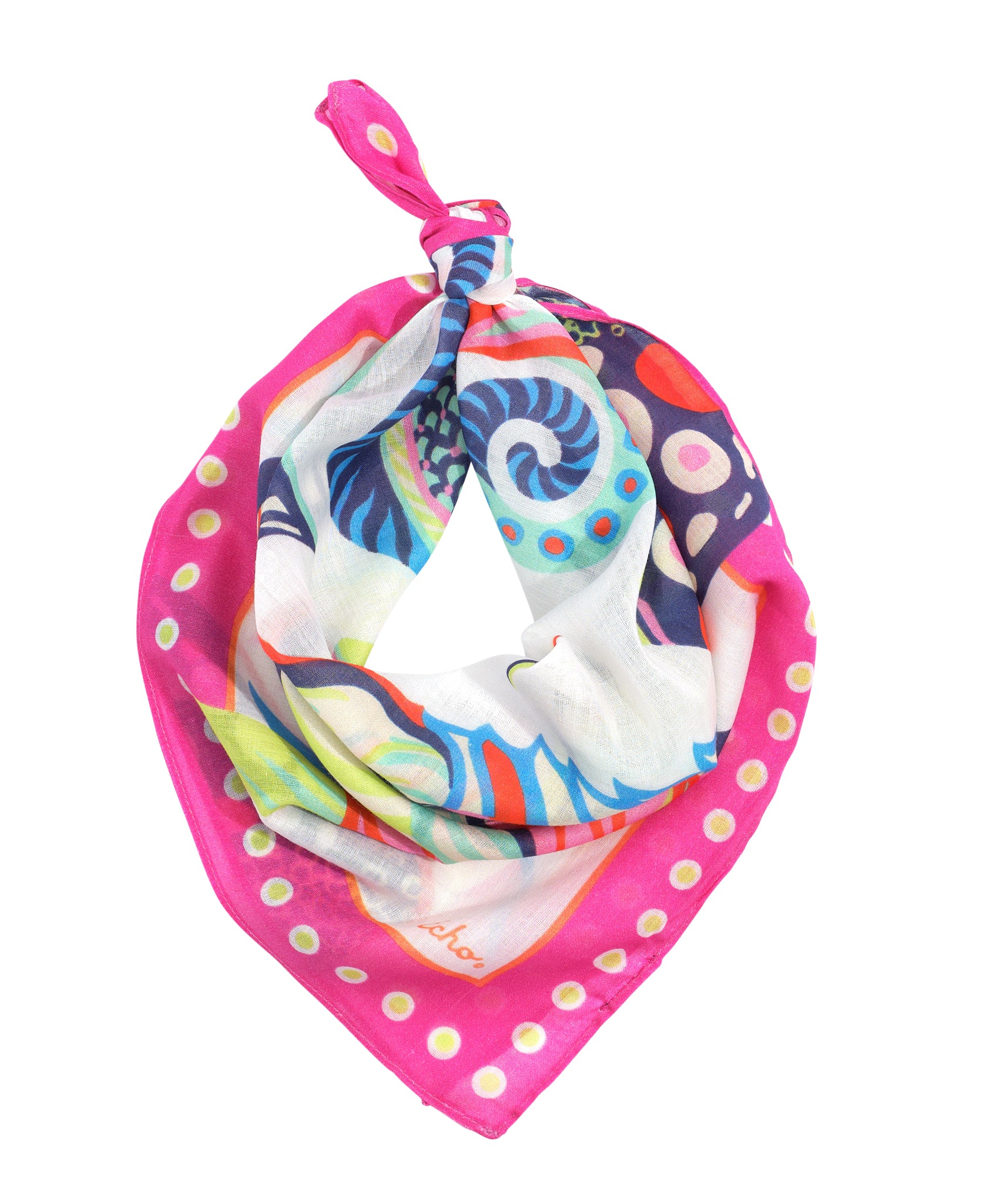 The Reef Bandana - Stylish & Breathable Cotton Bandana for Men & Women - Perfect for Outdoor Activities, Hiking, and Fashion Accessories