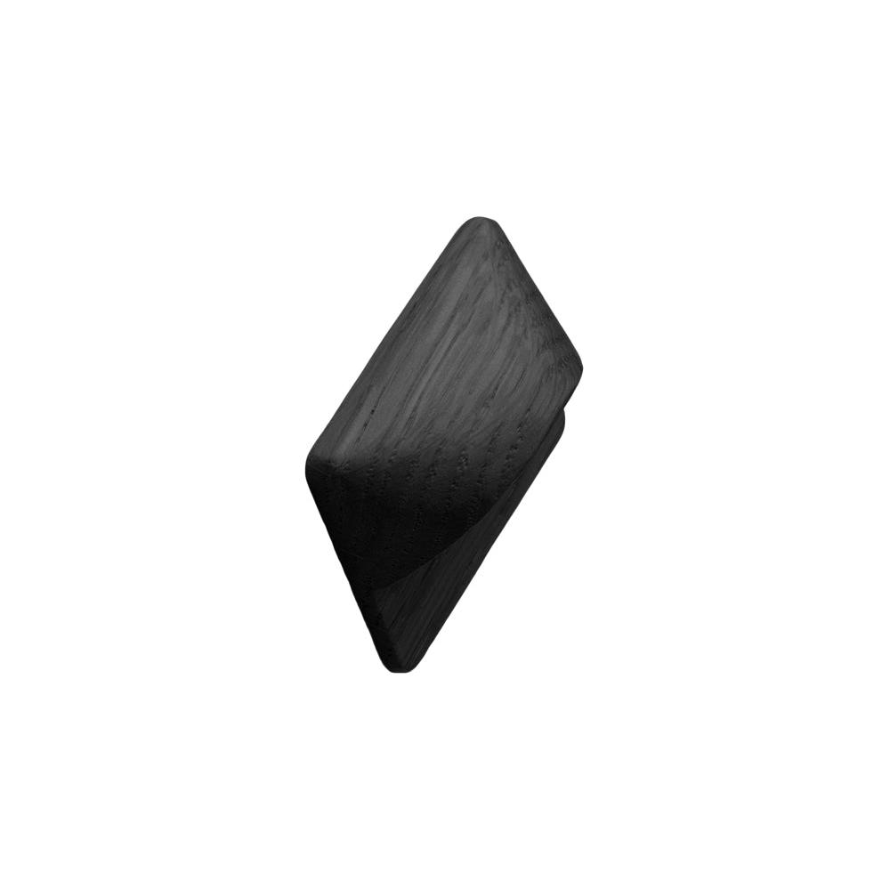 Black Wooden Cup Taurus Lacquered Drawer Pulls - Vintage Style Cabinet Handles for Kitchen, Bathroom & Furniture (Set of 10) - Perfect for Home Renovation & DIY Projects