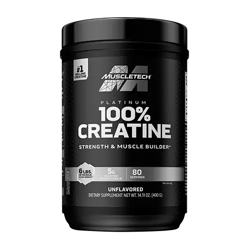 CREATINE PLATINUM 80 Servings - Premium Muscle Recovery Supplement for Athletes & Bodybuilders | Pre-Workout & Post-Workout Support