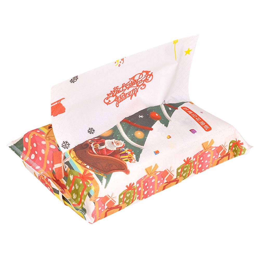 Luxshiny 70-Pack Christmas Snowman Paper Napkins - Holiday Cocktail Party Napkins for Kitchen, Home & Banquet - Perfect for Christmas Parties, Dinner Decor & Festive Gatherings