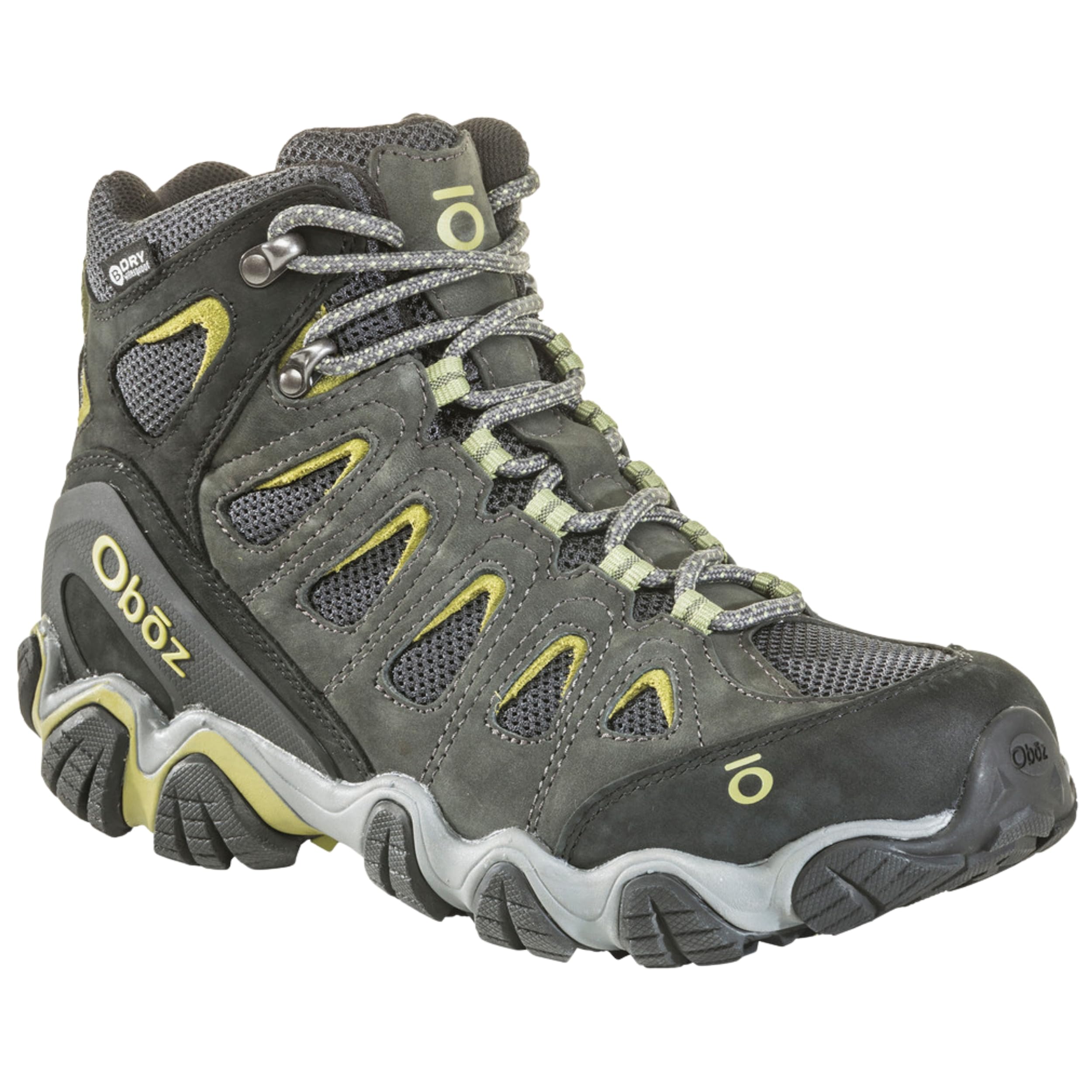 Oboz Men's Sawtooth II Mid B-Dry Waterproof Hiking Boots - Lightweight & Durable for Outdoor Adventures, Trail Hiking & Backpacking