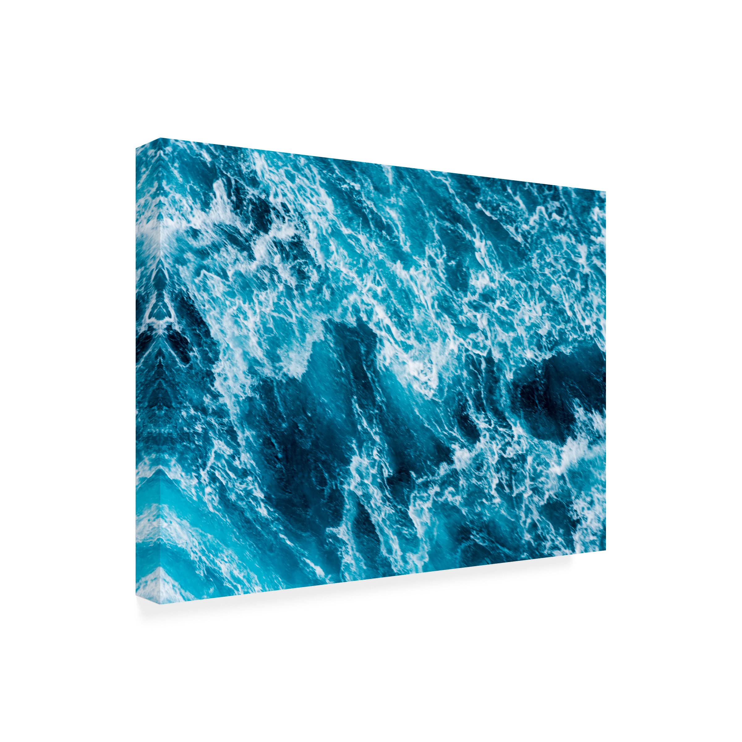 Turbulent Tasman Sea I Canvas Wall Art Print by Eva Bane | Modern Ocean Wave Painting | Living Room, Bedroom, Office Decor