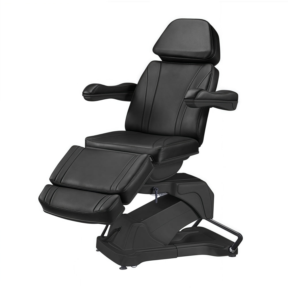 Greenlife Brook Swivel 4 Motors Electric Facial Bed - Professional Esthetician Massage Chair TS 10765X for Tattoo, Beauty Salon & Spa - Perfect for Facial Treatments, Massage Therapy and Skin Care Procedures