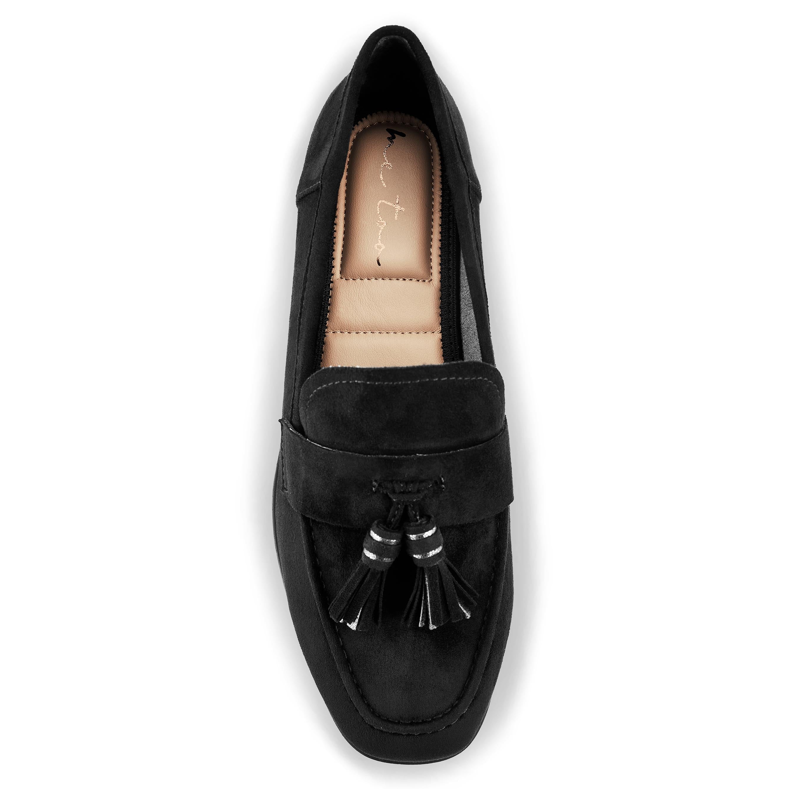 Blane Tassel Loafers for Men - Classic Leather Slip-On Dress Shoes with Comfortable Cushion - Perfect for Business, Office & Formal Occasions