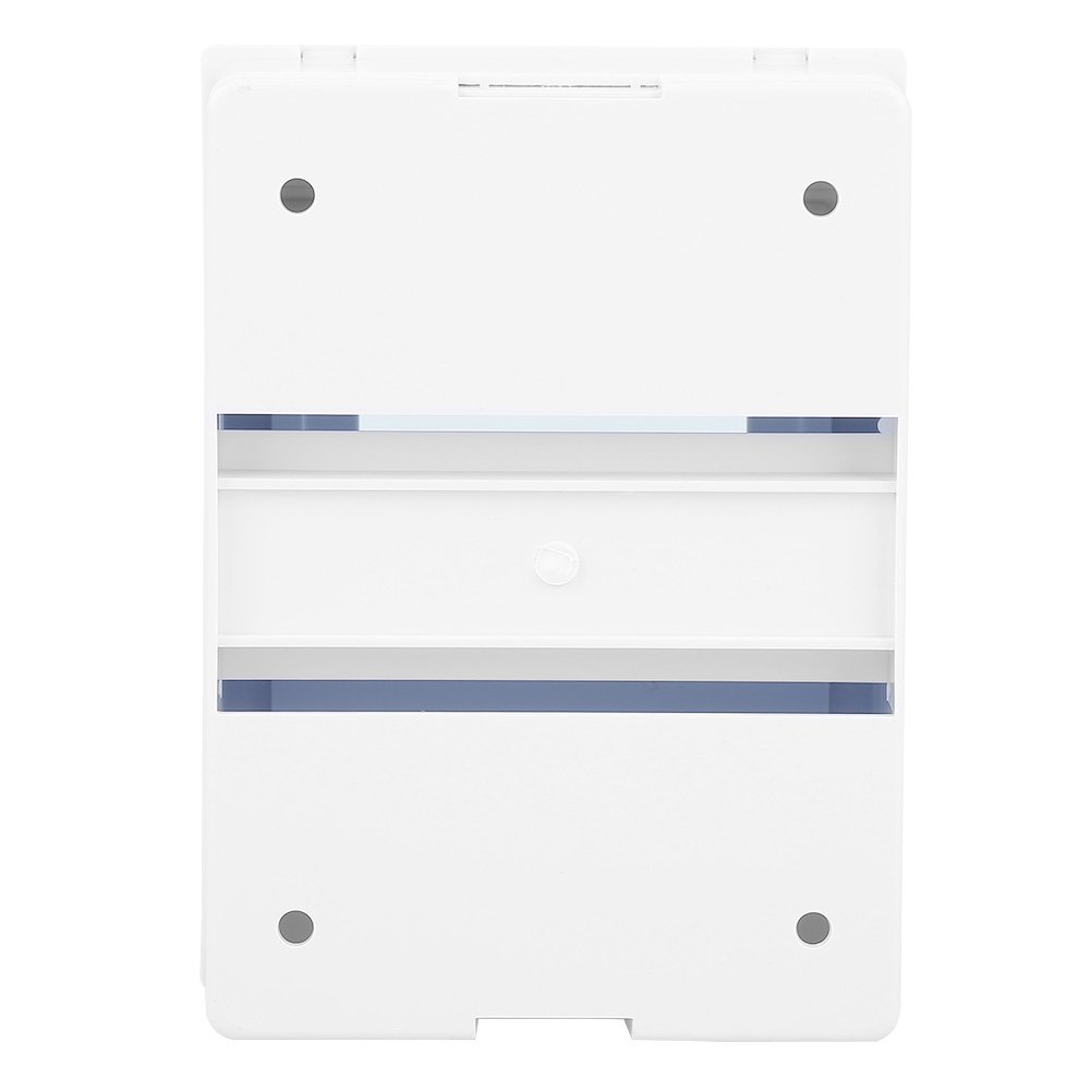 3-4 Way Plastic Circuit Breaker Distribution Box with Transparent Cover - Indoor Wall Mount Electrical Panel for Home & Office Power Distribution | Safe & Durable for Residential & Commercial Use