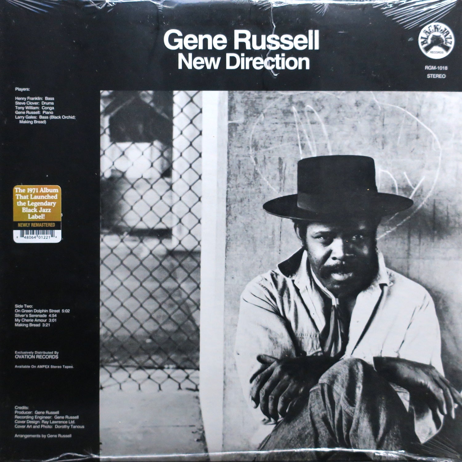 GENE RUSSELL 'New Direction' Vinyl LP Record - 1971 Soul Jazz Music Album - Perfect for Jazz Collectors & Vinyl Enthusiasts - Great for Home Listening & Music Collections