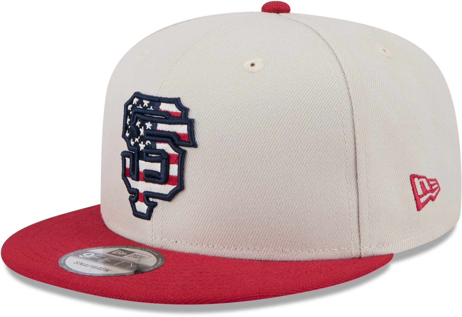 San Francisco Giants New Era 9Fifty MLB 2024 July 4th Snapback Cap - Official Team Logo Baseball Hat for Men & Women - Perfect for Game Day, Fourth of July Celebrations & Casual Streetwear