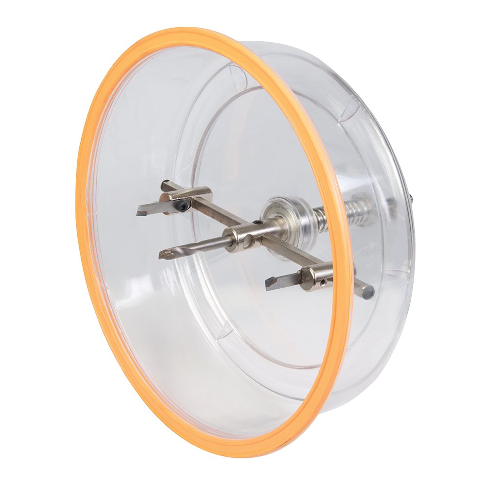Adjustable Hole Cutter 40-200mm with Cowling for Metal & Wood