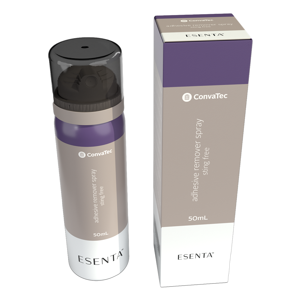 Esenta Sting-Free Adhesive Remover Spray - 50ml | Gentle Glue Residue Remover for Skin & Surfaces | Perfect for Tattoo Aftercare, Bandage Removal & Craft Cleanup