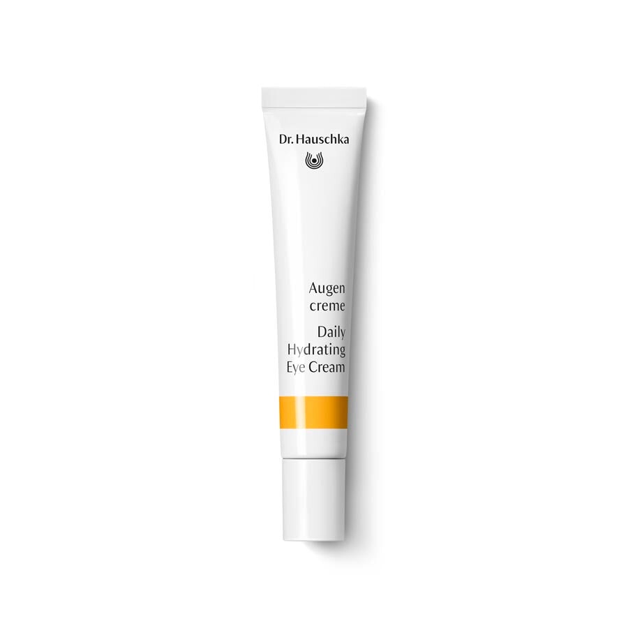 Dr. Hauschka Daily Hydrating Eye Cream for Dark Circles & Puffiness - Organic Eye Treatment for Wrinkles & Fine Lines - Perfect for Morning & Night Skincare Routine