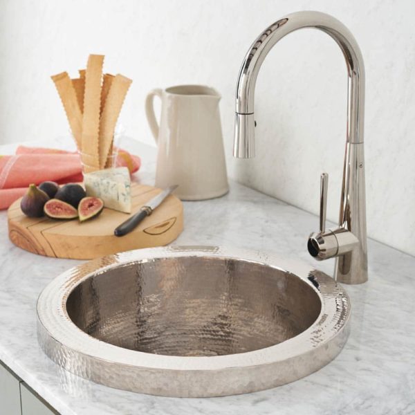 Native Trails Mojito Hammered Copper Bar & Prep Sink - Premium Kitchen Sink for Bars, Restaurants & Home Use