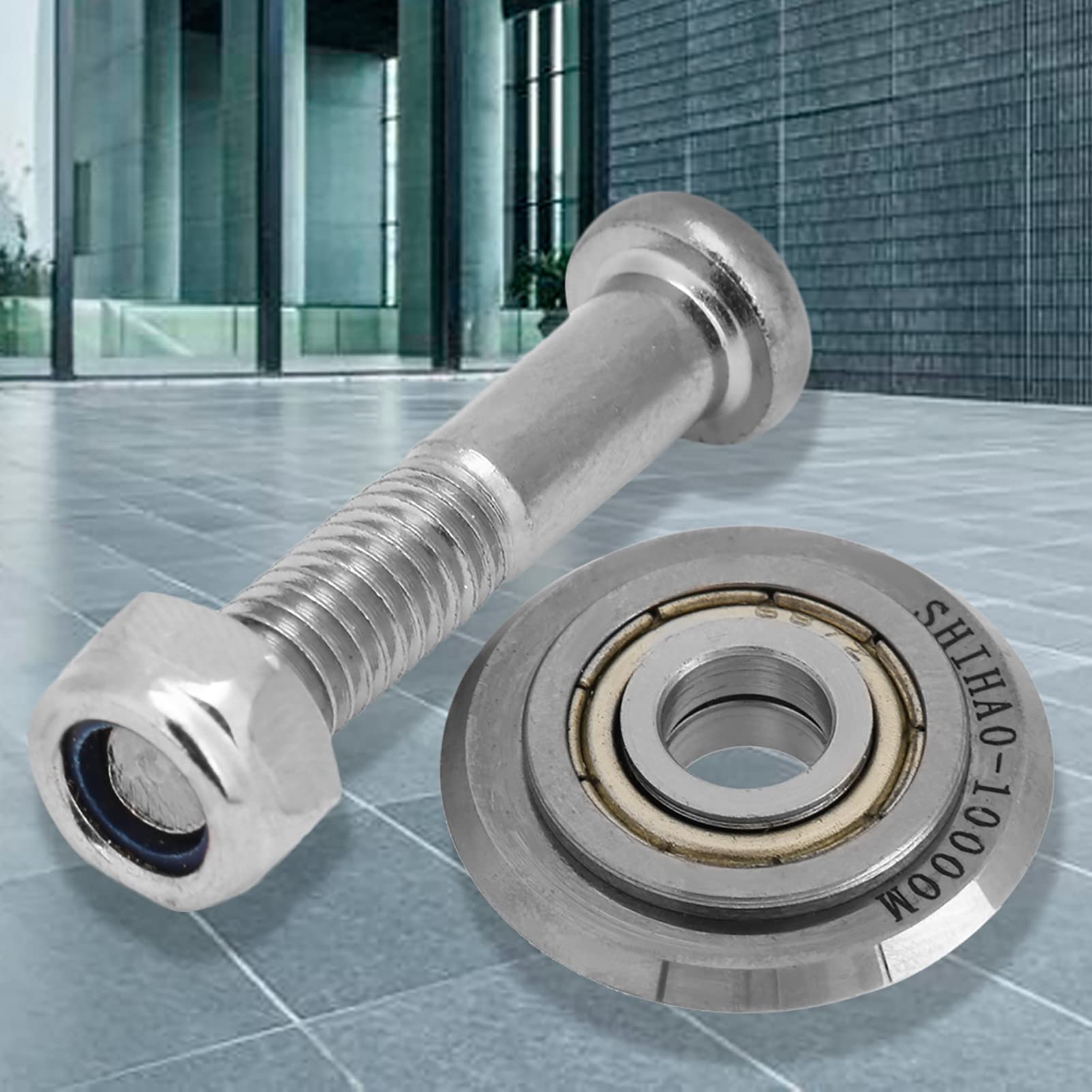 Alloy Manual Ceramic Tile Cutting Wheel - Professional Tile Cutter Blade with HH Screw for Straight & Angle Cutting | Perfect for DIY Home Renovation, Bathroom & Kitchen Tile Installation
