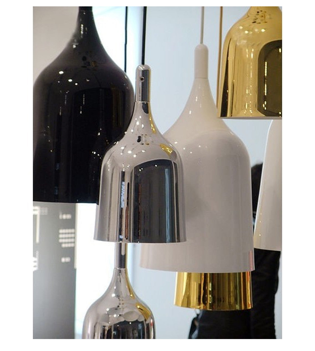 Hannah Pendant Light - Modern Glass Ceiling Light Fixture for Kitchen Island, Dining Room & Bedroom Lighting