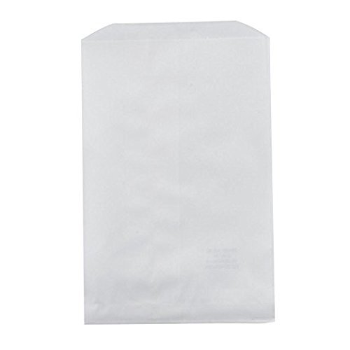 100 Pack 5x7 Inch White Kraft Paper Bags - Eco-Friendly Small Gift Bags for Candy, Cookies, Donuts, Jewelry & Party Favors | Perfect for Weddings, Birthday Parties, Retail Packaging & Craft Projects