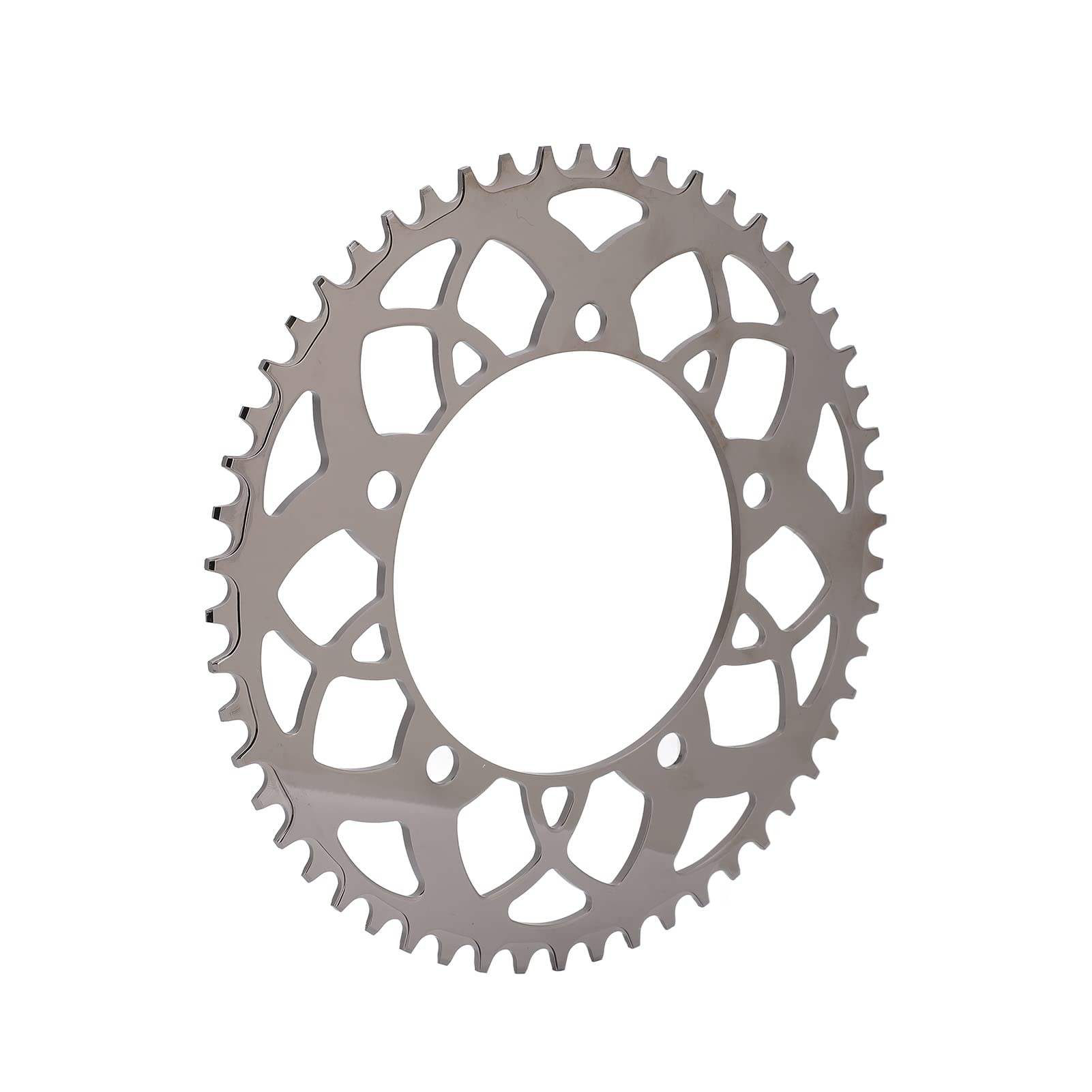 SPYMINNPOO 54T 104BCD Hollow Bike Chainring - Narrow Wide Single Chainring with Positive & Negative Teeth for Road, Mountain, BMX & MTB Bikes | Durable & Lightweight for Smooth Shifting & Off-Road Performance