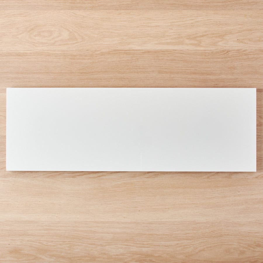 Premium Gloss White Ceramic Tile - 12x12 Inch High-Gloss Finish for Kitchen Backsplash, Bathroom Walls & Floors | Waterproof & Easy to Clean