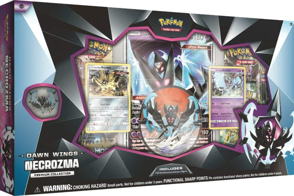 Pokemon Dusk Mane Necrozma & Dawn Wings Necrozma Rare Collectible Trading Cards - Perfect for Battles, Collecting & Display