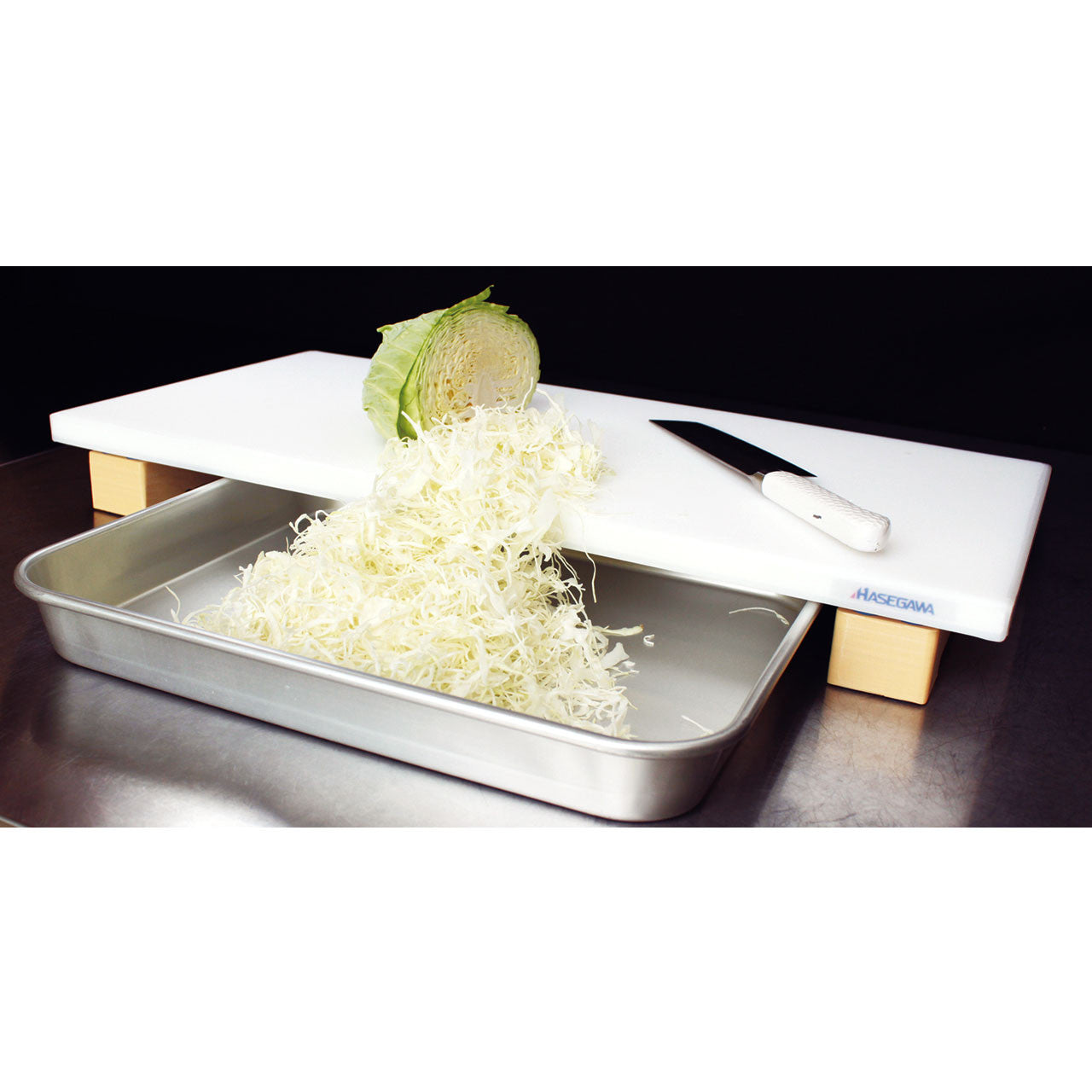 Hasegawa FLF20 Cutting Board Lifter - 11.8 x 1.4 x 0.8 Inches - Non-Slip Kitchen Accessory for Secure Cutting Board Handling - Perfect for Home Chefs & Professional Kitchens
