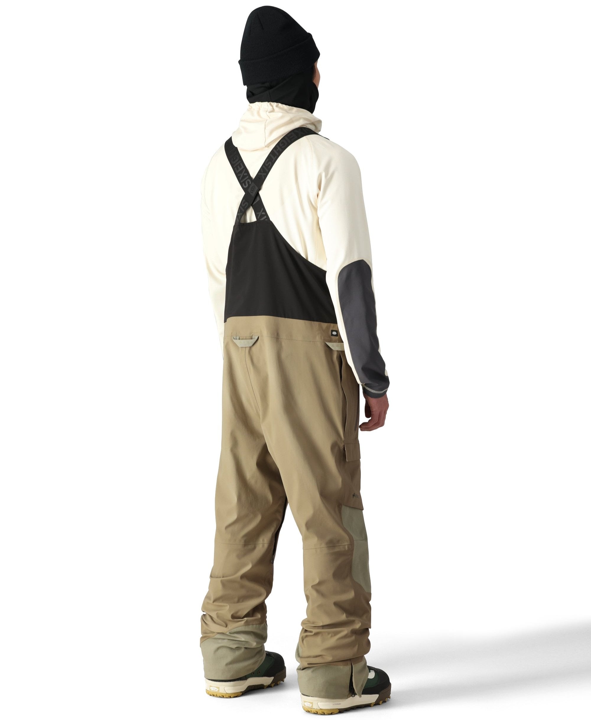 686 Men's GORE-TEX Stretch Dispatch Bib Snow Pants 2025 - Waterproof Insulated Ski Bib Overalls for Snowboarding & Winter Sports