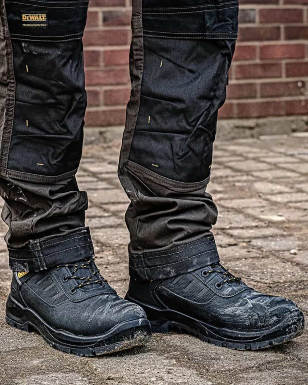 DeWalt Douglas Waterproof Safety Boots for Men - Steel Toe Work Boots with Slip Resistant Sole - Ideal for Construction, Hiking & Outdoor Work