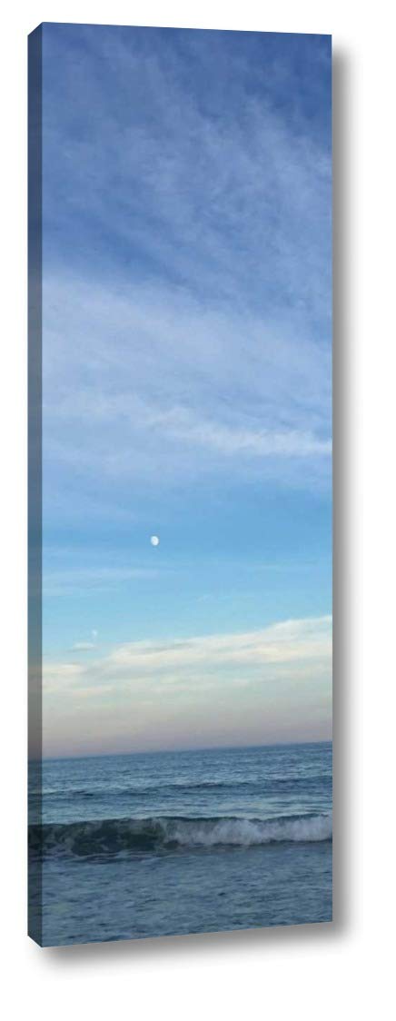 Ocean Breeze 4 by Marcus Prime - 12x36 Inch Gallery Wrapped Canvas Wall Art Print - Ready to Hang - Perfect for Living Room, Bedroom & Office Decor