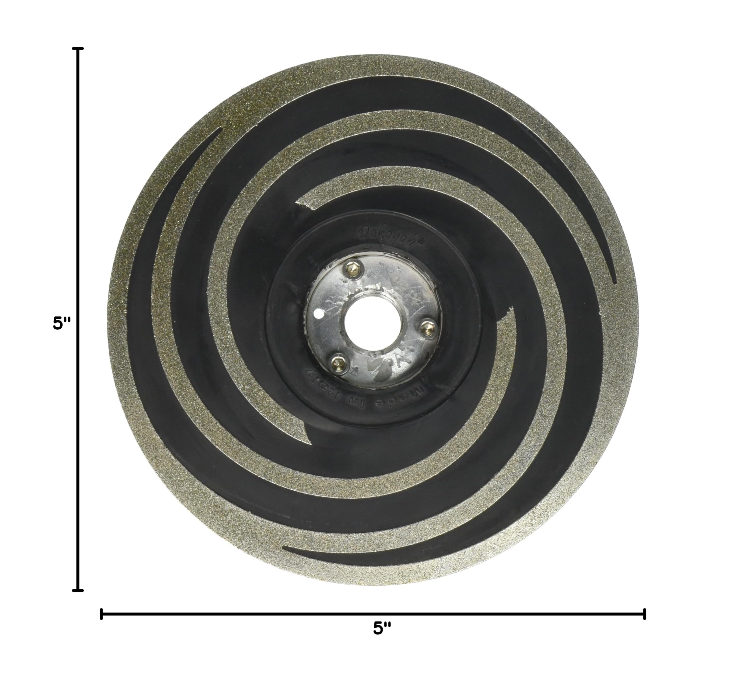 Milwaukee 49-93-6992 5-Inch Diamond Grinding Wheel - Fine Grit for Metal, Concrete & Stone - Perfect for Grinding, Smoothing & Surface Prep in Construction & DIY Projects