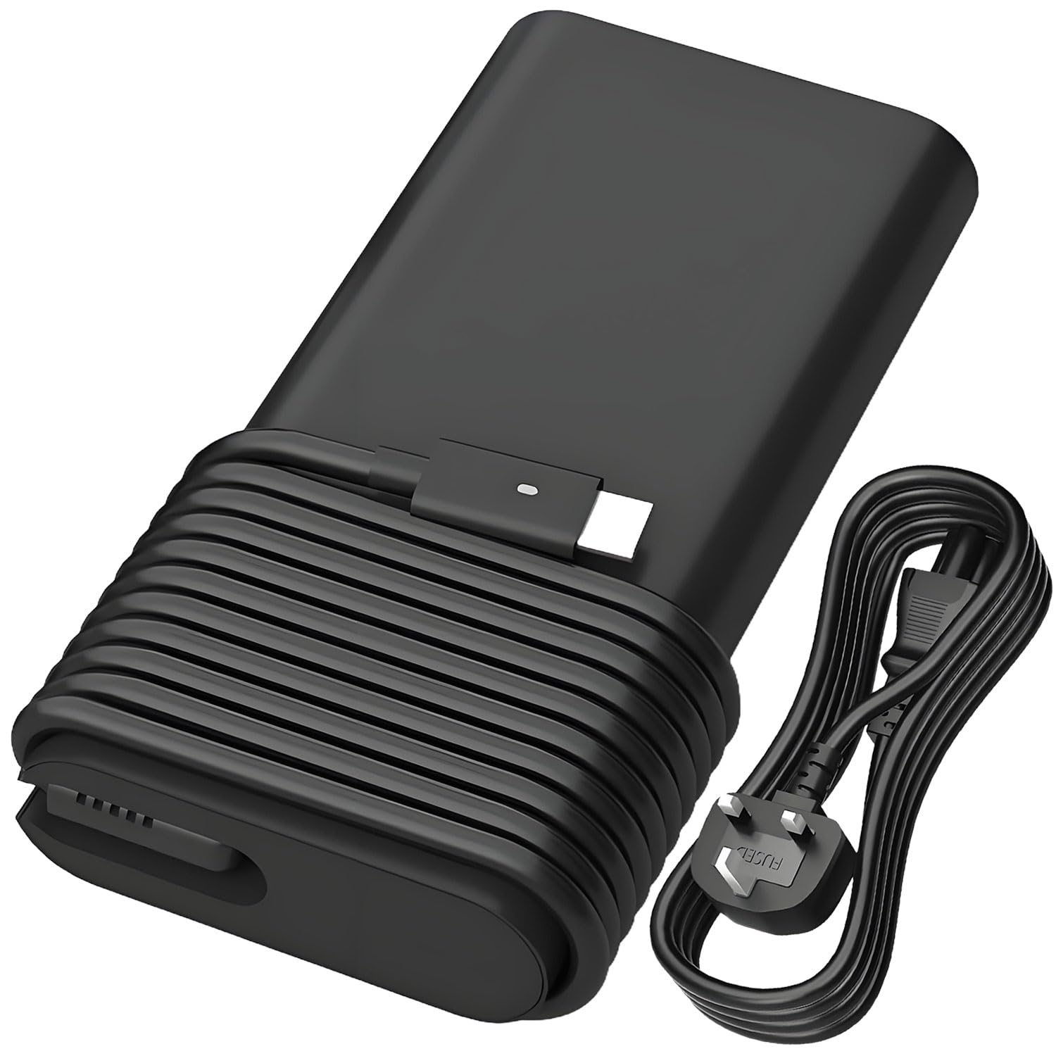 130W USB C Laptop Charger for Dell XPS 15/17, Precision & Latitude Series | Fast Charging AC Adapter Power Cord | Perfect for Home, Office & Travel Use