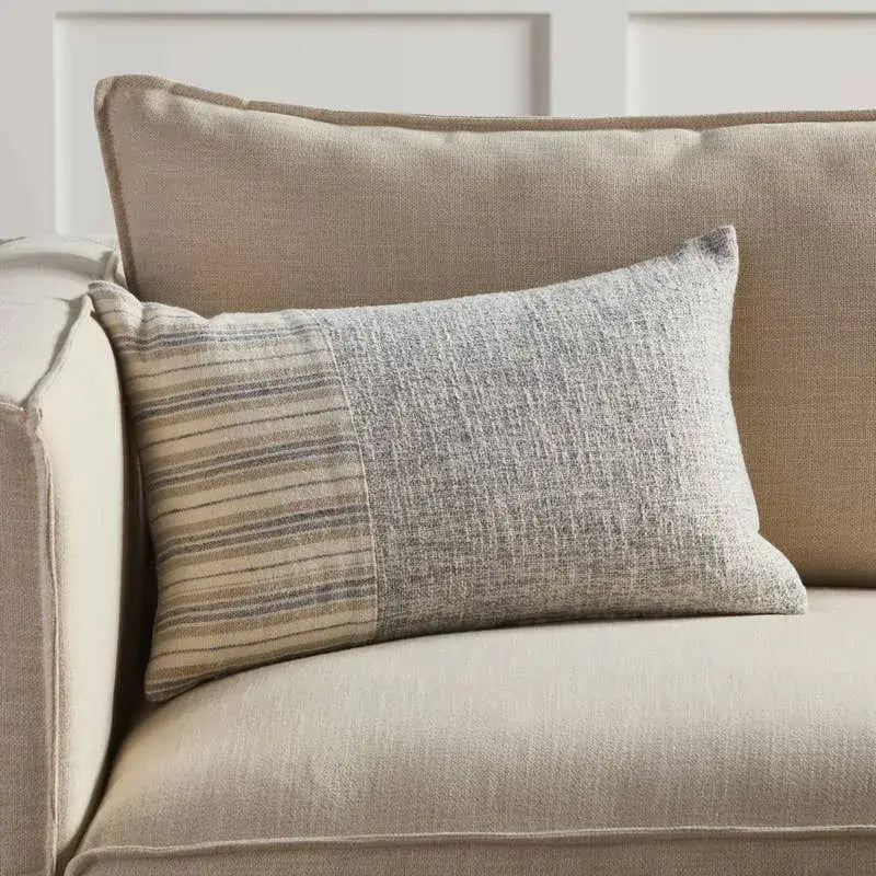 Jaipur Living Tanzy Madelia Lumbar Pillow - Decorative Throw Pillow for Sofa, Bed & Couch - Boho Chic Home Decor Accent for Living Room, Bedroom or Nursery