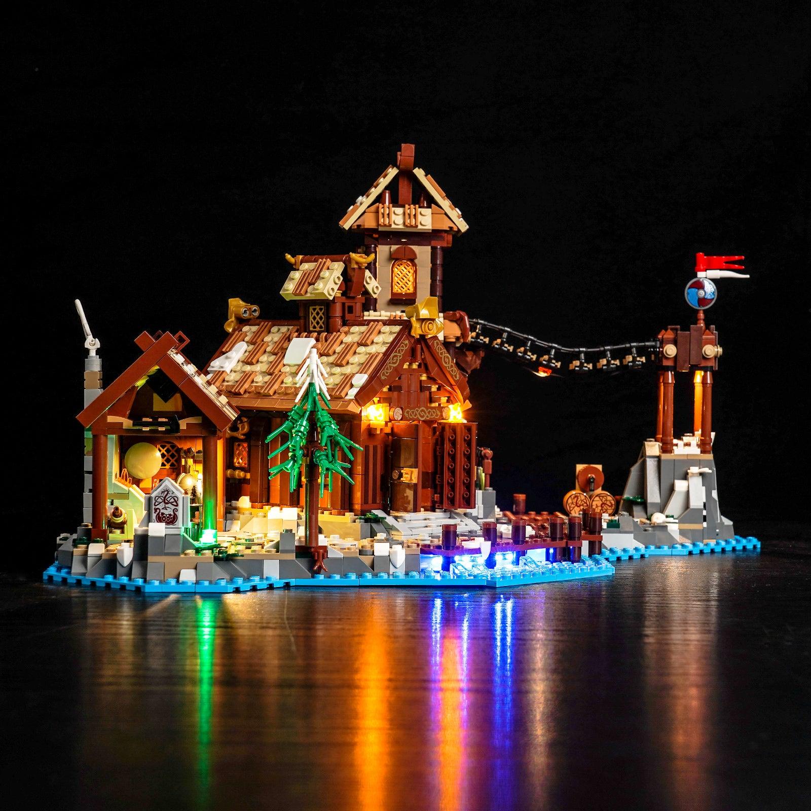 LEGO Ideas Viking Village 21343 Lighting Kit - LED Light Set for LEGO Building Models - Perfect for Home Decoration, Display & Gift Giving