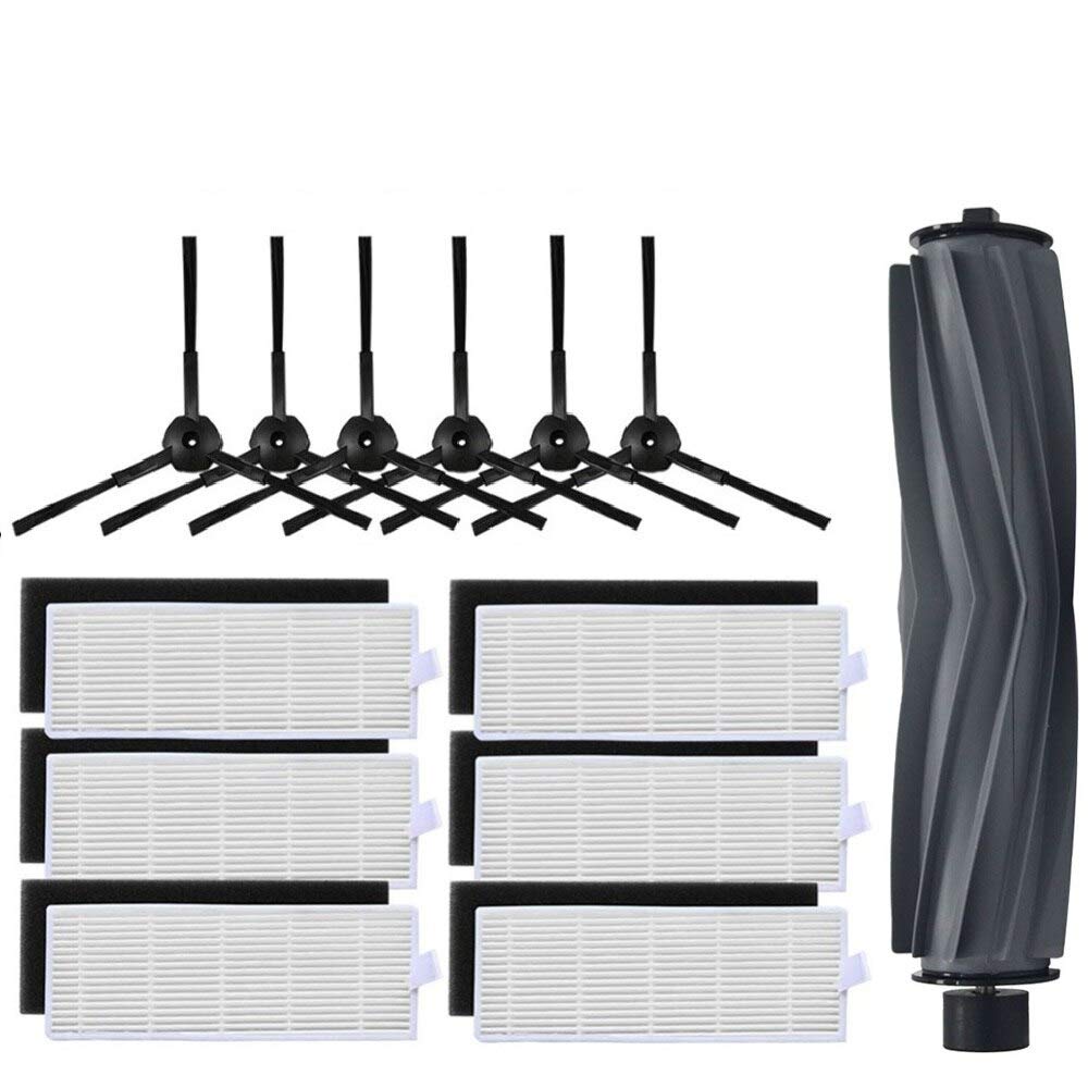 Osoji 680 Robot Vacuum Cleaner Replacement Parts Kit - Main Brush, Side Brush & HEPA Filter - Compatible with Osoji 680 Robotic Vacuum - Perfect for Home Cleaning & Maintenance