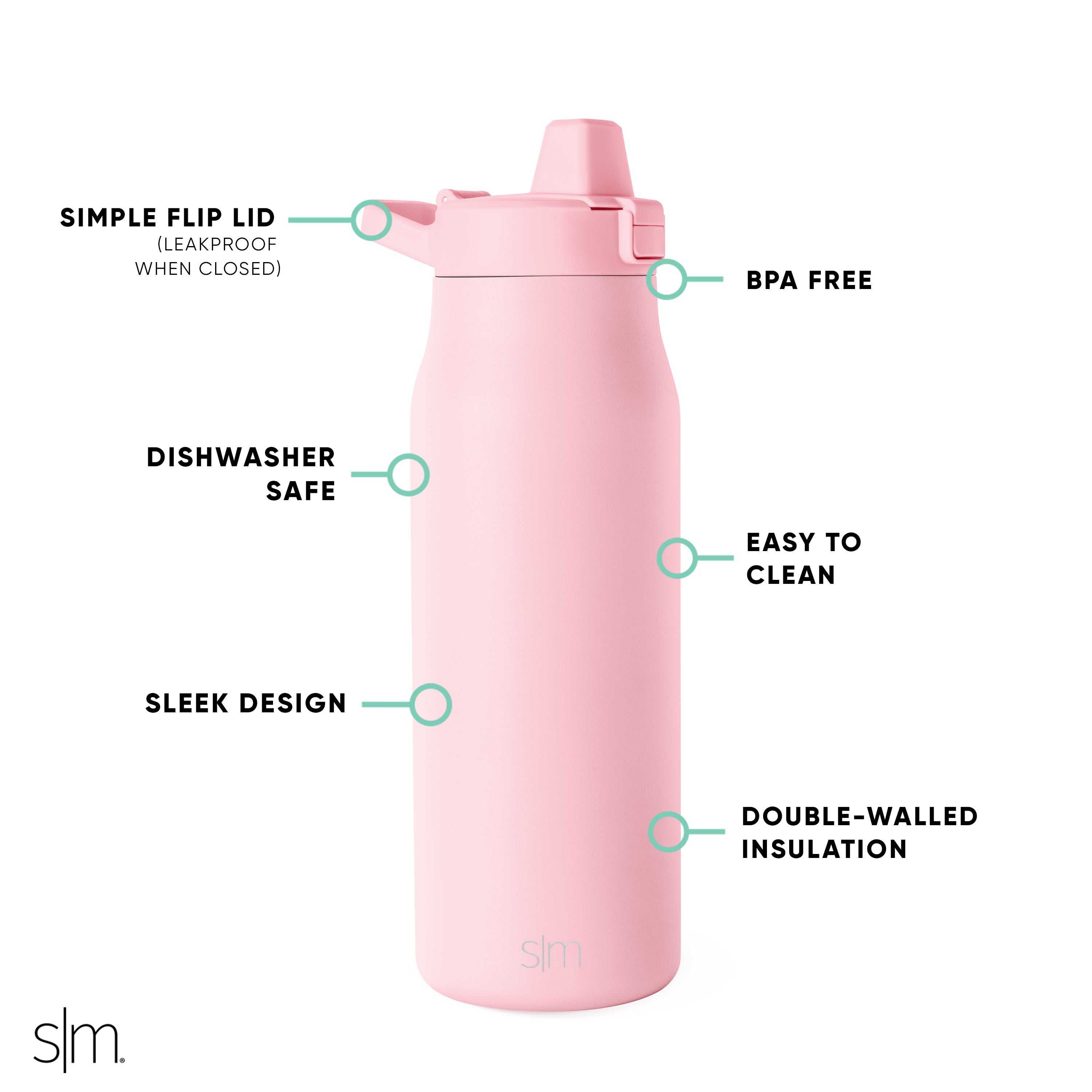 Stainless Steel Flip Straw Lid with Simple Filter - Perfect for Tumblers, Travel Mugs & Reusable Water Bottles - Leakproof & Eco-Friendly Design