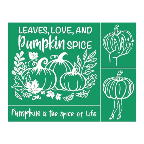 pumpkin spice stencils