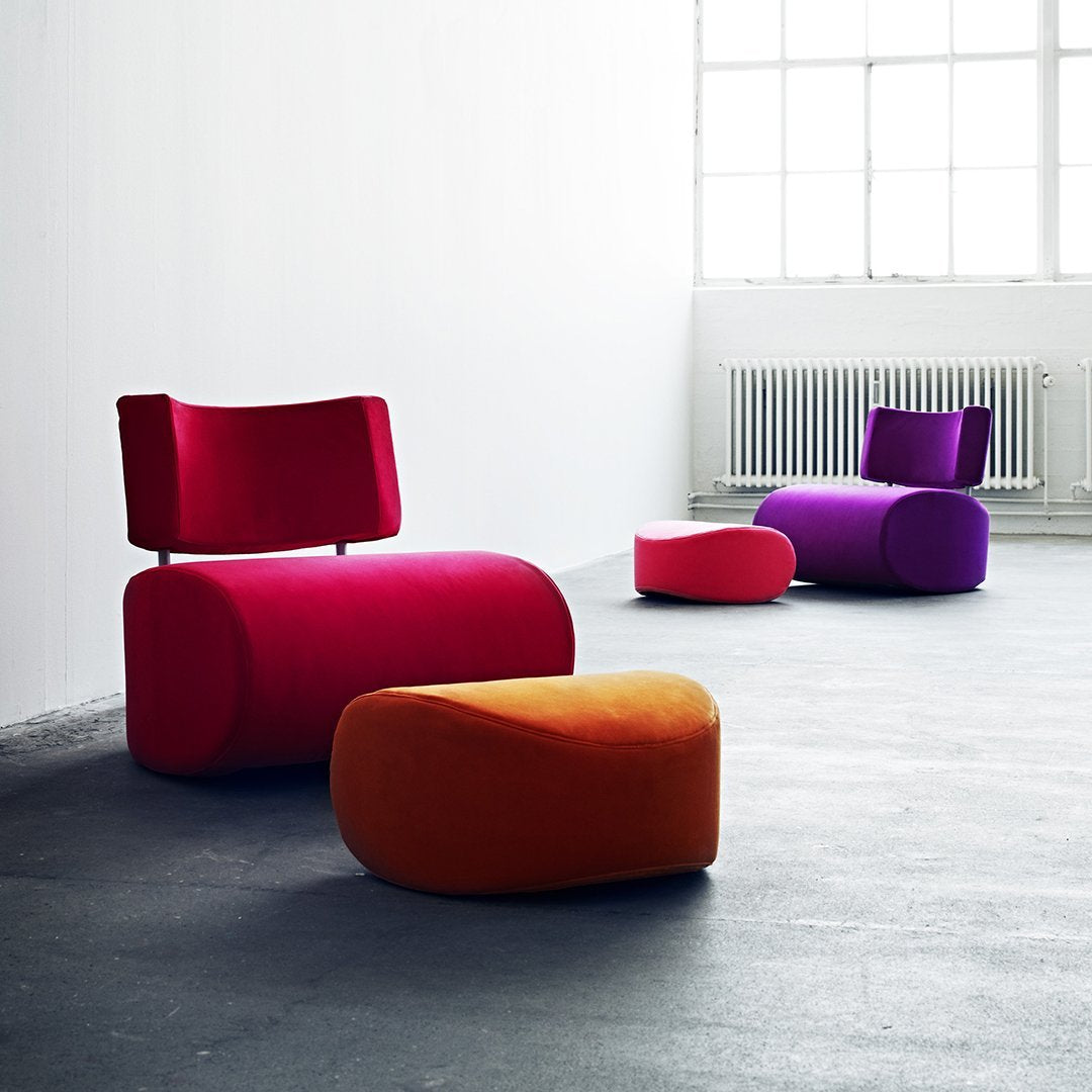 Engelbrechtsen Apollo Chair - Modern Lounge Chair with Softline Fabric for Living Room, Patio, or Office Relaxation | Comfortable & Stylish Seating Solution
