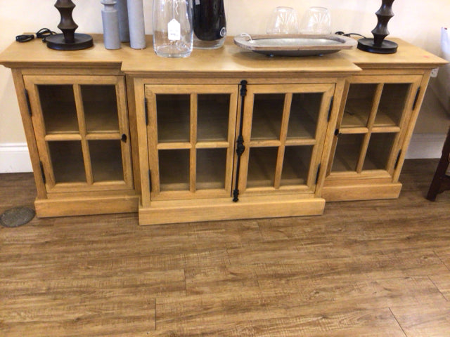 RH French Casement Media Console - Elegant TV Stand with Storage for Living Room, Bedroom & Home Theater