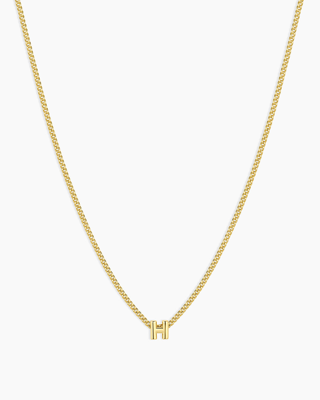 Wilder Mini Alphabet Necklace - Personalized Initial Pendant Jewelry for Women | Perfect Gift for Birthday, Anniversary & Everyday Wear