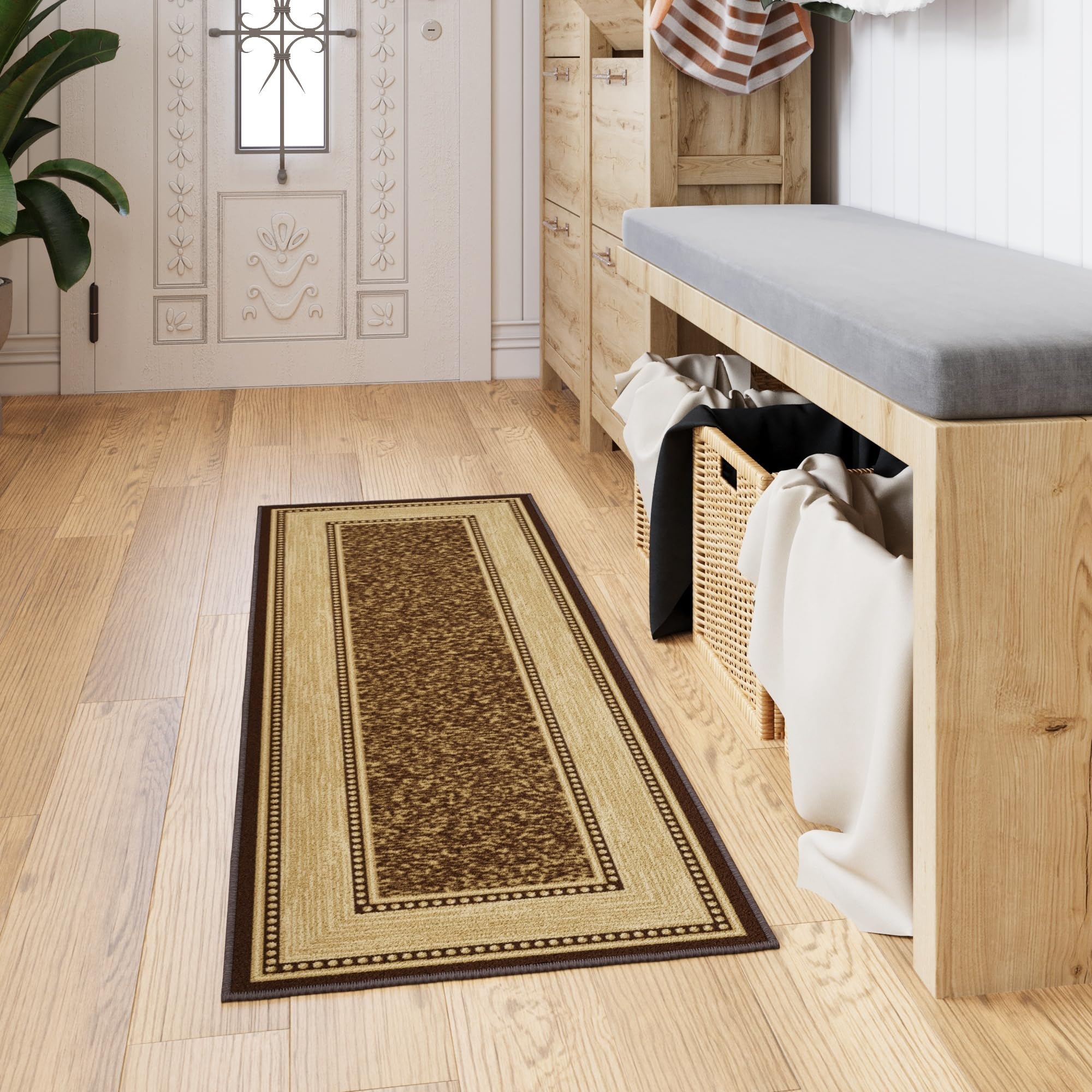 Ottomanson Non-Slip Hallway Runner Rug 20