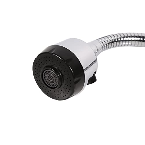 360° Rotating Zinc Alloy Single Handle Pull Down Kitchen Faucet with Cold Water Spray - Perfect for Modern Sinks, Dishwashing & Food Prep