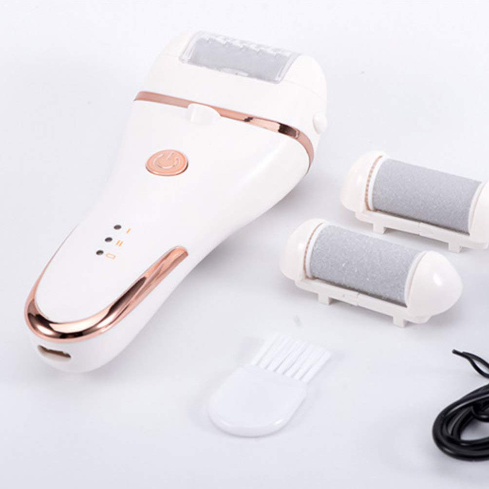Beaupretty Electric Callus Remover - Rechargeable Foot File for Dead Skin & Hard Skin Removal - Pedicure Tool for Smooth & Soft Feet - Perfect for Home Spa, Pedicure & Foot Care Routine