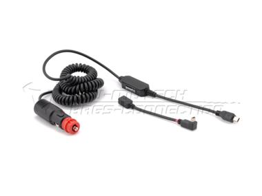 Dual Normal Plug to Mini USB Adapter - Convert Standard Plug to Mini USB for Charging & Data Transfer | Perfect for Cameras, MP3 Players & Older Electronics