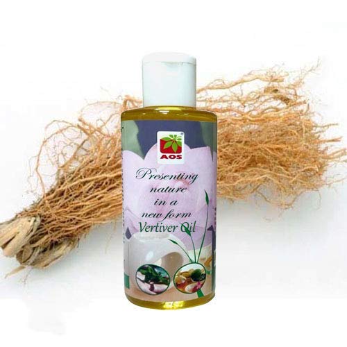100% Pure Vetiver Essential Oil - 15ml | AOS Products | Aromatherapy, Stress Relief & Natural Perfume Ingredient