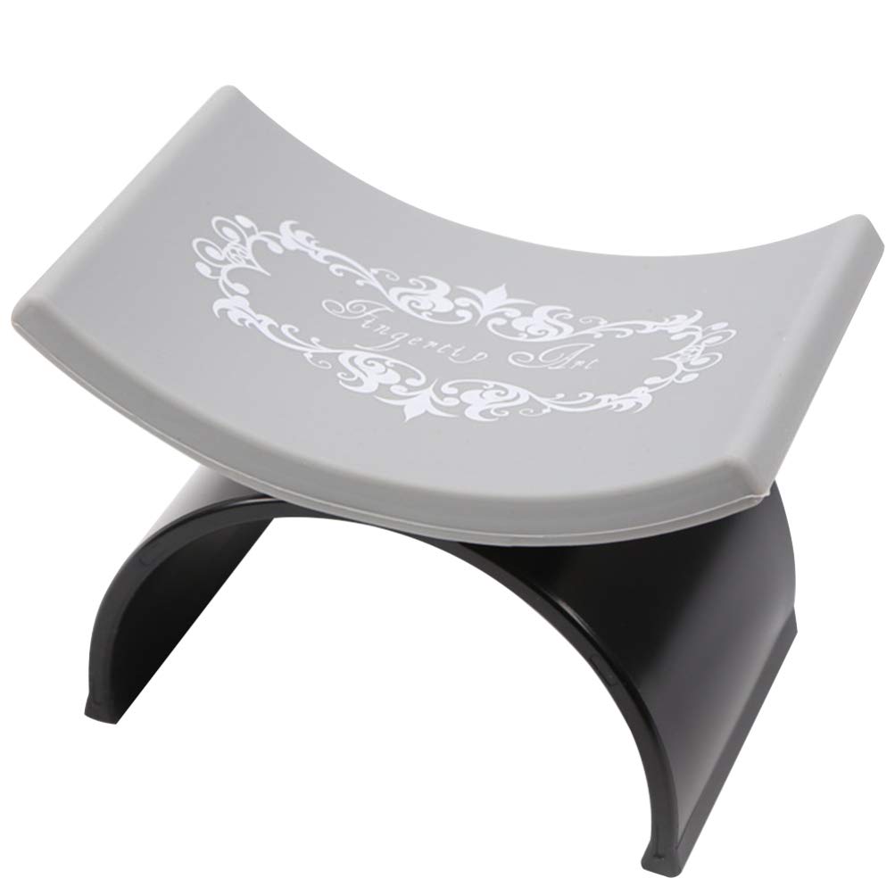 FRCOLOR Salon Nail Hand Pillow - Ergonomic Nail Art Cushion & Arm Rest for Manicures - Professional Nail Salon Accessories & Equipment (Black) - Perfect for Nail Artists, Home Manicures & Spa Treatments