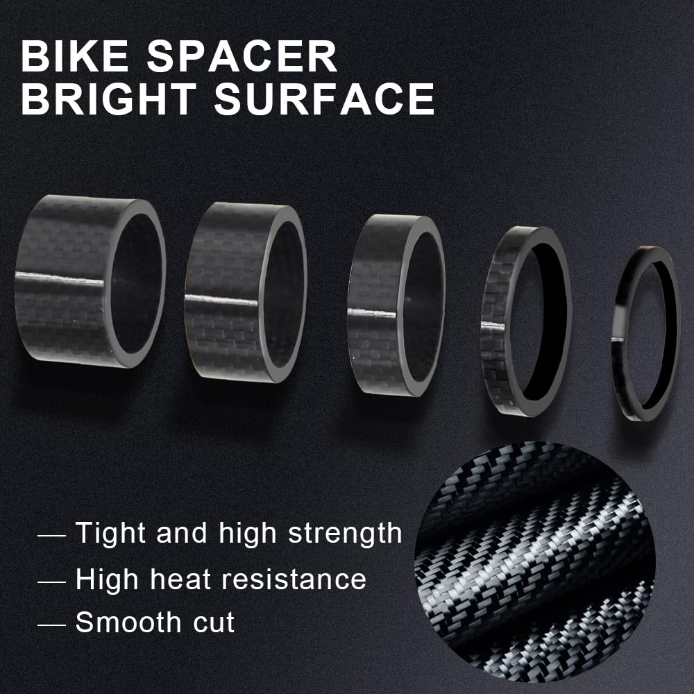 RXL SL 1-1/8 Inch Bicycle Headset Spacer Kit - 1 1/8