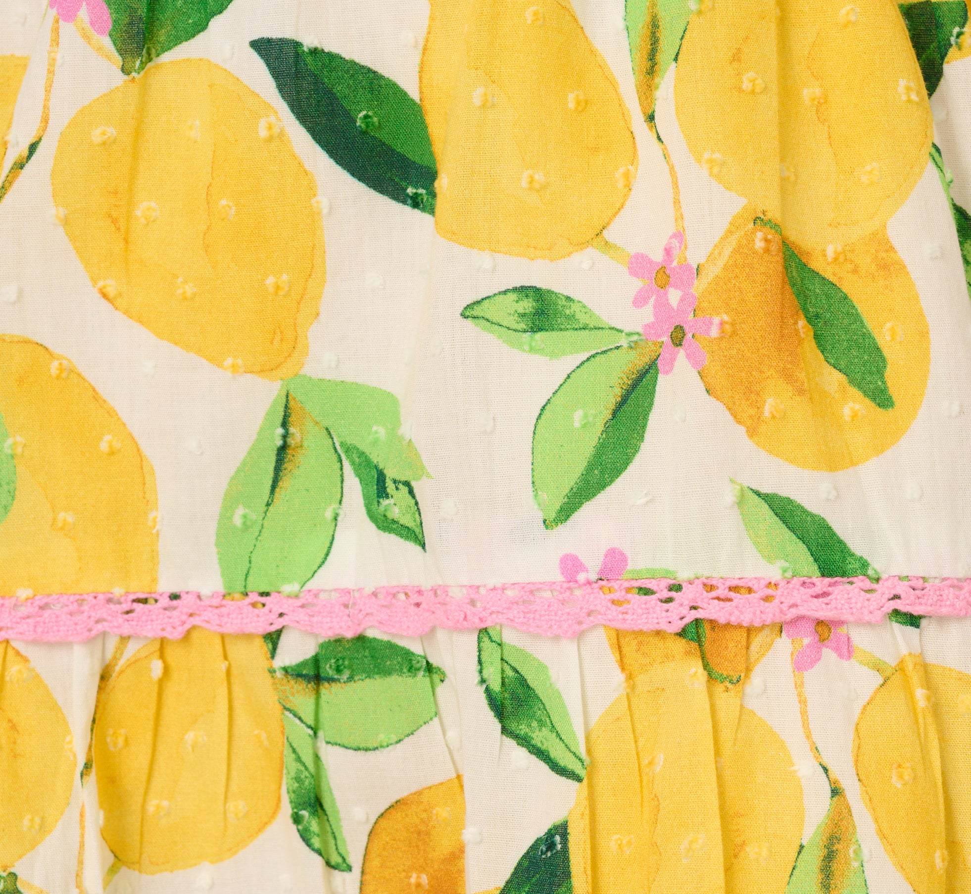 One Shoulder Ruffle Lemon Print Mini Dress - White & Multicolor Summer Party Dress for Beach Vacation, Cocktail Party & Date Night
