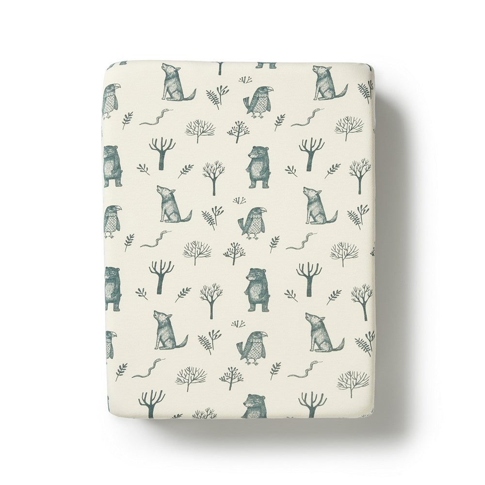 Organic Cotton Bassinet Sheet - Soft & Breathable Crib Fitted Sheet for Newborn Baby - Perfect for Nursery, Daycare & Travel Use
