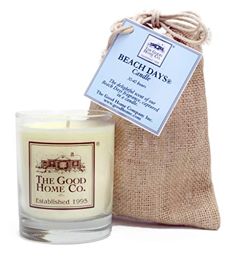The Good Home Beach Days Scented Candle - Coconut & Sea Breeze Aromatherapy for Relaxation, Spa, Yoga & Home Decor
